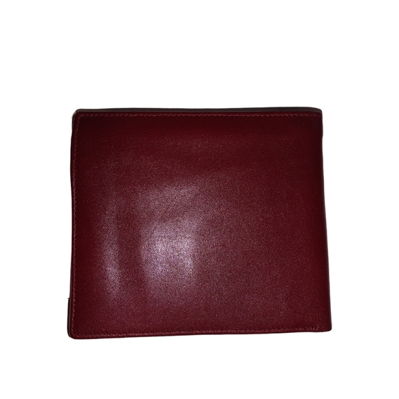 Vintage Givenchy Bordeaux Smooth Leather Bi-Fold Wallet - Picture 3 of 16